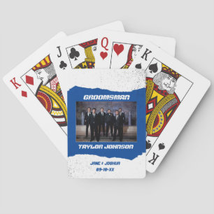 Groomsman Playing Cards