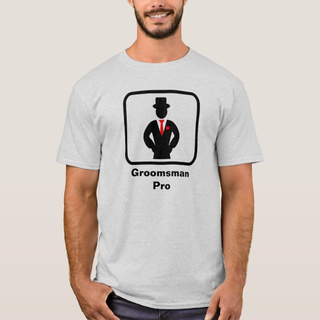 Groomsman Pro T-Shirt (Front)