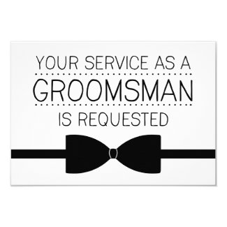 Groomsman Request | Groomsmen Invitation