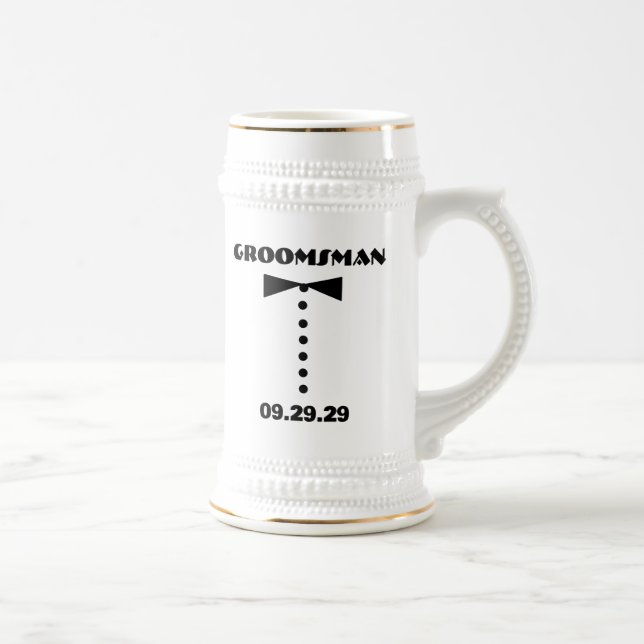 Groomsman Stein - (Right)