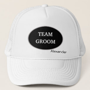 Groomsman Team Groom Personalized Trucker Hat