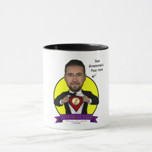Groomsman/The Flash Caricature Mug