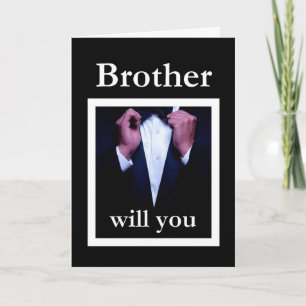 Groomsman Wedding Invitation - INFORMAL