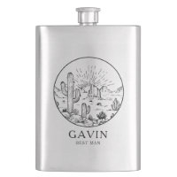 Groomsmen Best Man Personalized Gift With Name