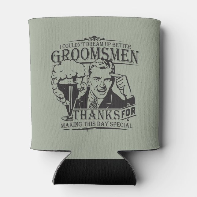Groomsmen Can Cooler (Back)