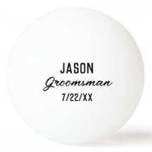 Groomsmen Gift Custom Text Wedding Favour