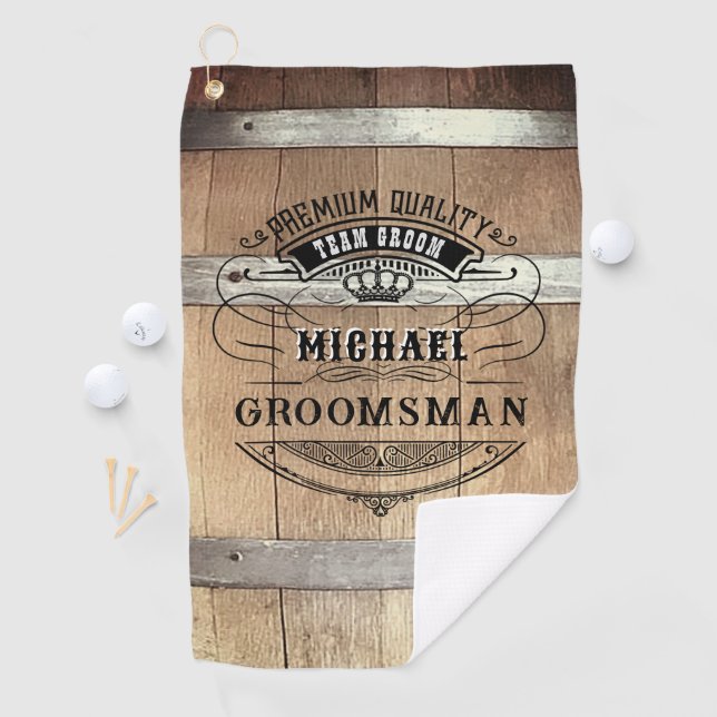 Groomsmen Gifts Golf Towel (InSitu)