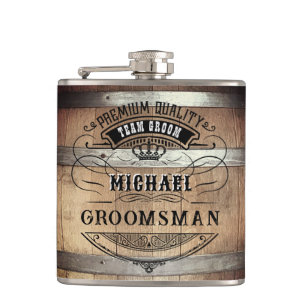 Groomsmen Gifts Hip Flask