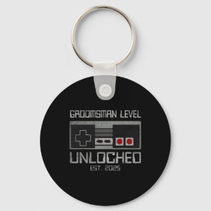 Groomsmen Matching Bachelor Party 2025 Gamer Husba Keychain