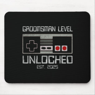 Groomsmen matching bachelor party 2025 gamer mouse pad