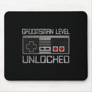 Groomsmen Matching Bachelor Party For Gamer Husban Mouse Pad