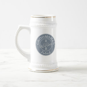 Groomsmen Personalized Beer Stein