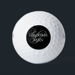 Groomsmen Swagbag Golf Balls<br><div class="desc">Make your own custom monogrammed golf balls. Personalize this design with your own text. You can further customize this design by selecting the "customize further" link if desired.</div>