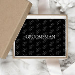 Groomsmen Swagbag Tissue Paper<br><div class="desc">Make your own custom tissue paper. Personalize this design with your own text. You can further customize this design by selecting the "customize further" link if desired.</div>