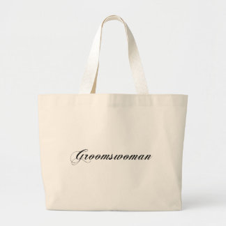 Groomswoman Large Tote Bag