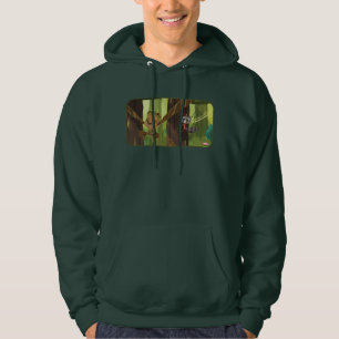 Groot and Rocket Swinging From Trees Hoodie