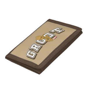 Groot Collegiate Name Graphic Trifold Wallet