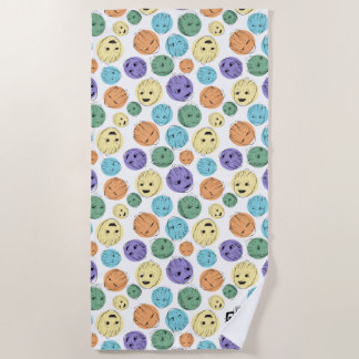 Groot Colourful Circle Pattern Beach Towel