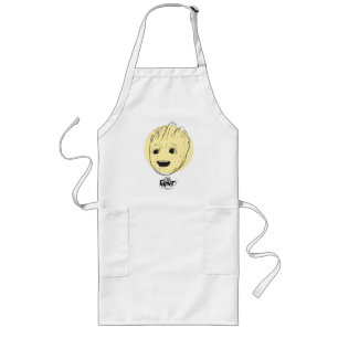Groot Colourful Circle Pattern Long Apron
