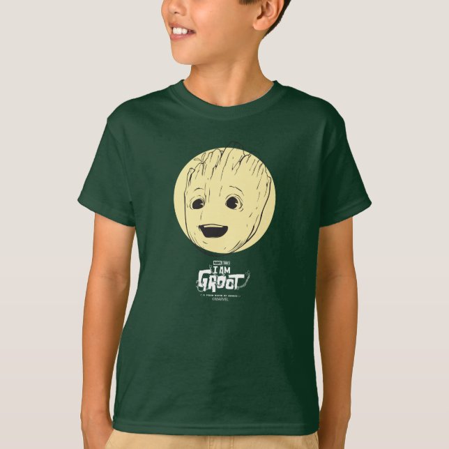Groot Colourful Circle Pattern T-Shirt (Front)