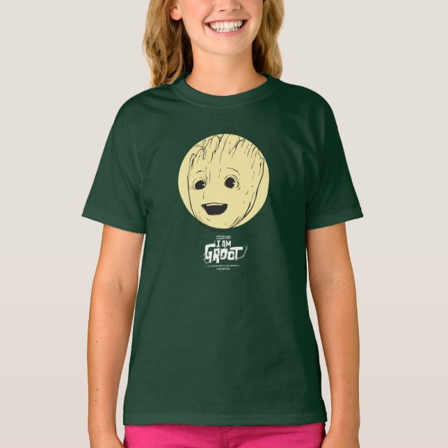 Groot Colourful Circle Pattern T-Shirt (Front)