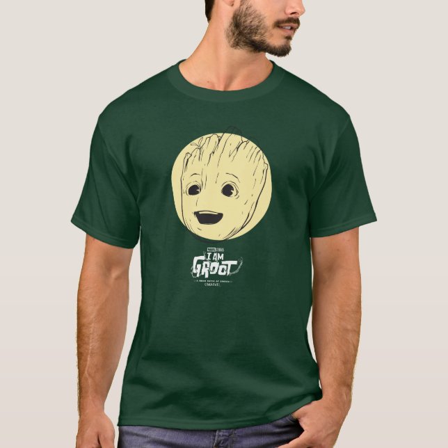 Groot Colourful Circle Pattern T-Shirt (Front)