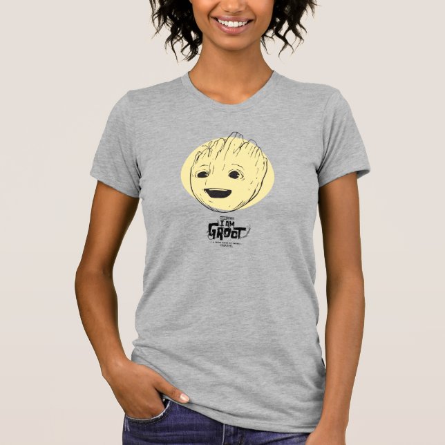 Groot Colourful Circle Pattern T-Shirt (Front)