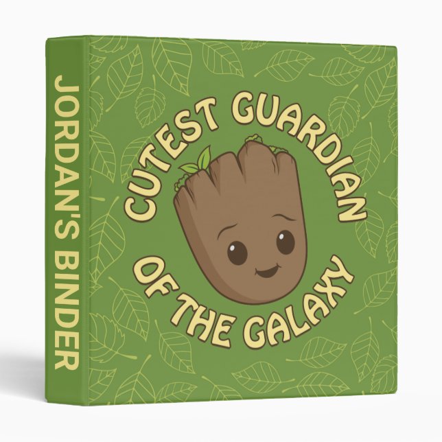 Groot - Cutest Guardian of the Galaxy Binder (Front/Spine)