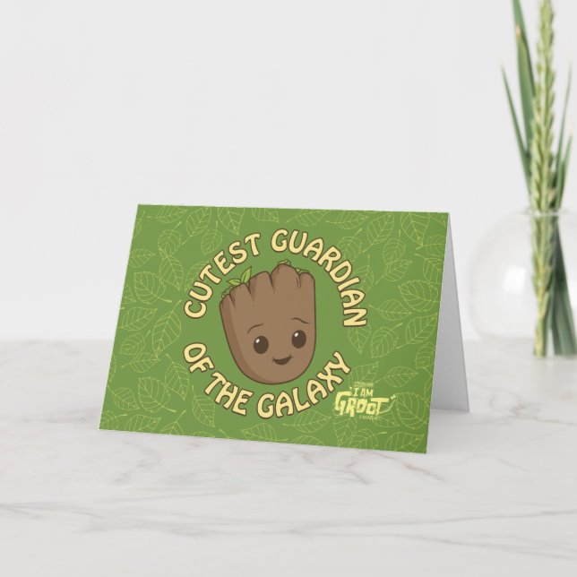 Groot - Cutest Guardian of the Galaxy Card (Front)