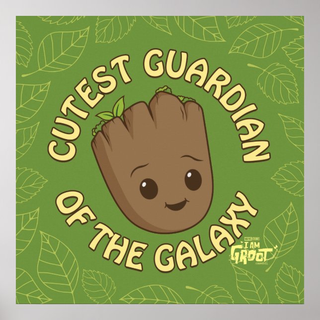 Groot - Cutest Guardian of the Galaxy Poster (Front)