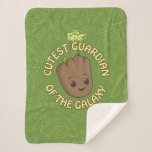 Groot - Cutest Guardian of the Galaxy Sherpa Blanket