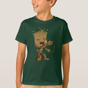 Guardians Of The Galaxy T-Shirt, Groot Paint