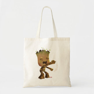 Groot Dancing Illustration Tote Bag