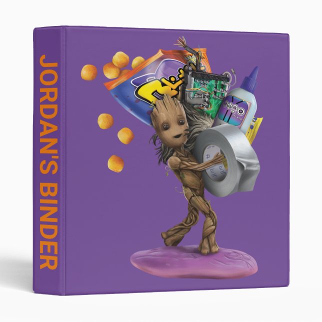 Groot DIY Project Graphic Binder (Front/Spine)
