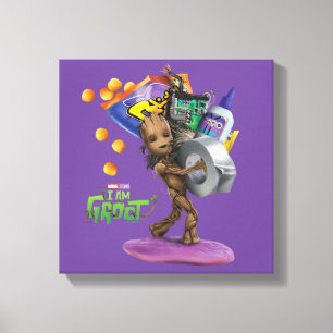 Groot DIY Project Graphic Canvas Print