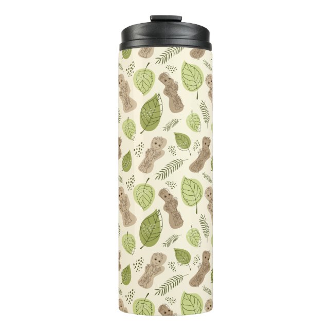 Groot Foliage Pattern Thermal Tumbler (Front)