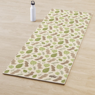 Groot Foliage Pattern Yoga Mat