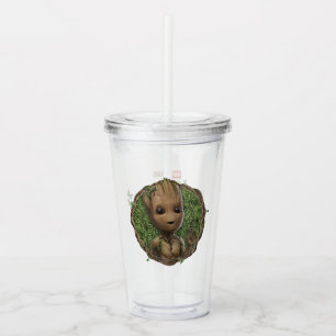Groot Framed Badge Acrylic Tumbler