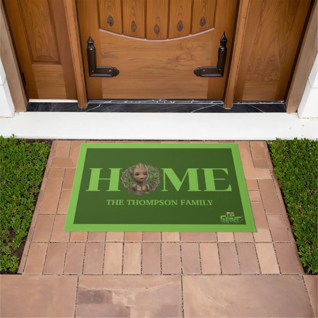 Groot Framed Badge Doormat (Outdoor)