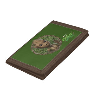 Groot Framed Badge Trifold Wallet