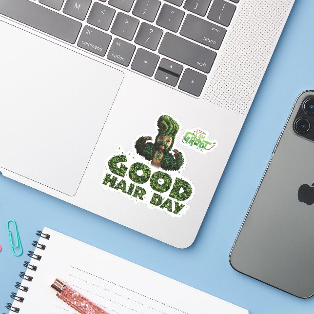 Groot - Good Hair Day (Laptop w/ iPhone)