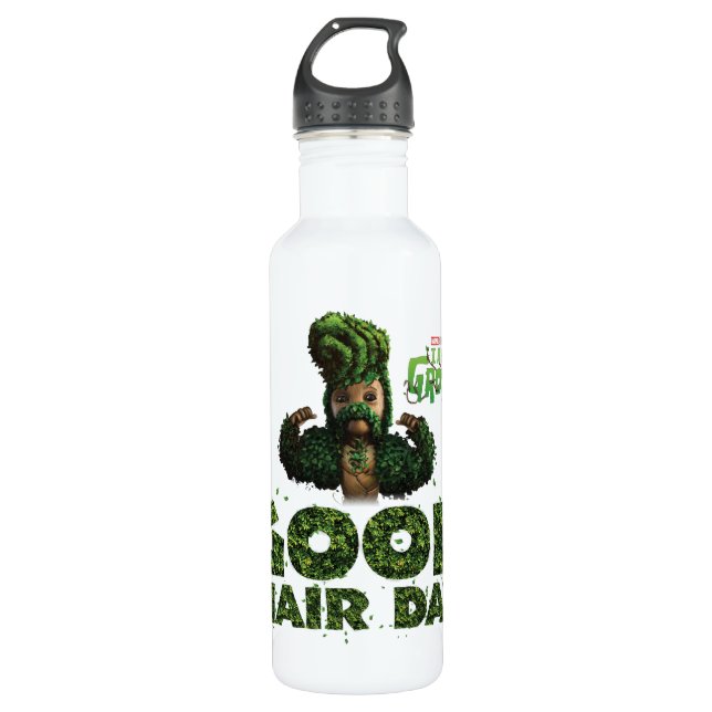 Groot - Good Hair Day 710 Ml Water Bottle (Front)