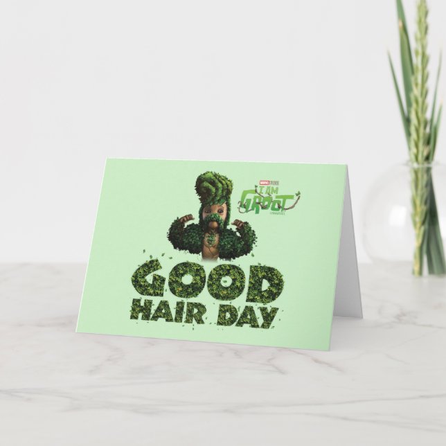 Groot - Good Hair Day Card (Front)