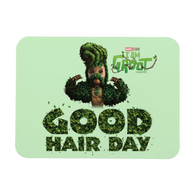 Groot - Good Hair Day Magnet (Horizontal)