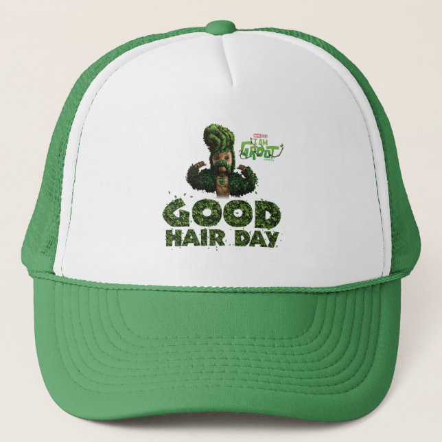 Groot - Good Hair Day Trucker Hat (Front)