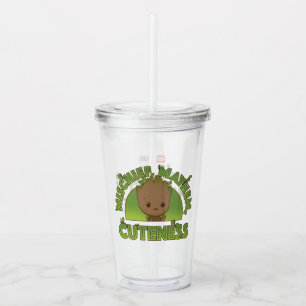 Groot - Mischief, Mayhem, Cuteness Acrylic Tumbler