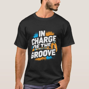 Groove Commander – Funny Tee for Rhythm Bosses