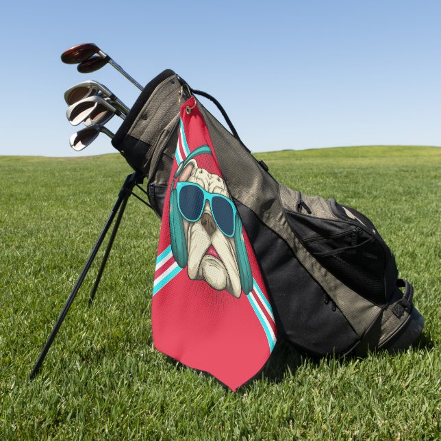 Groove Pup Golf Towel (Green)