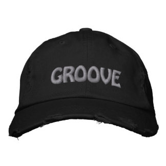 GROOVE SILVER EMBROIDERED HAT