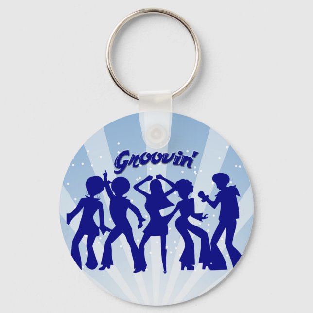 Groovin' Keychain (Front)
